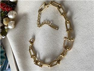 Çelik Taş Detaylı Tffny Bileklik