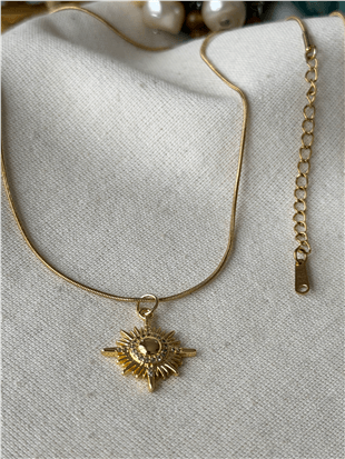 Çelik Tasarım Kuzeyyıldızı Kolye