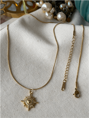 Çelik Tasarım Kuzeyyıldızı Kolye