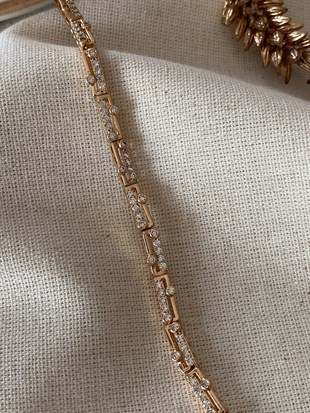 VIP Taşlı Tasarım Bileklik