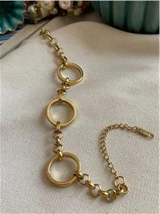 Çelik Three Rings Bileklik