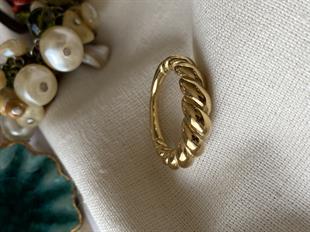 Çelik Vintage Burma Yüzük