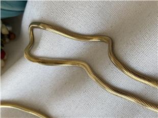 Çelik 60cm Worm Kolye