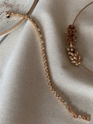 Çelik XUP Bigg Taşlı  Bileklik