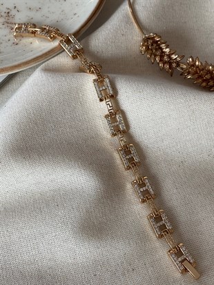 Çelik XUP H Taşlı Bileklik