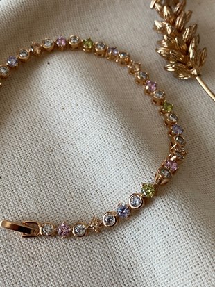 Çelik Xup Renkli Suyolu Bileklik