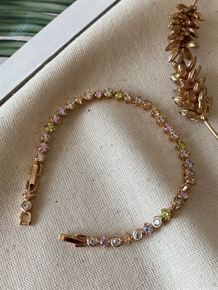 Çelik Xup Renkli Suyolu Bileklik