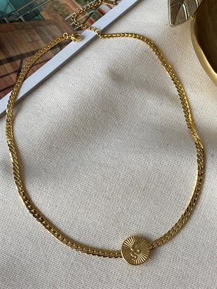 Çelik Yılan Choker Kolye