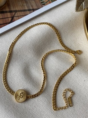 Çelik Yılan Choker Kolye