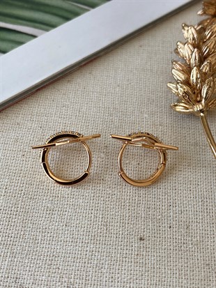 Çelik Yıldız Tasarım Küpe