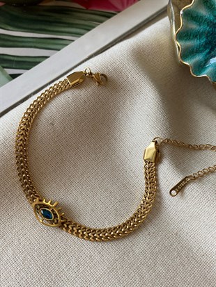 Çelik Zincir Göz Bileklik