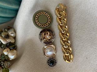 Chain&Circles İkili Set Toka