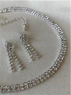 Çift Sıra Suyolu Choker Seti