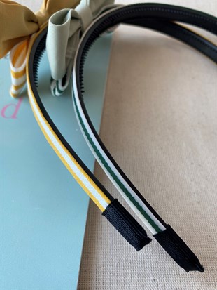 Çizgili Kurdele Taç