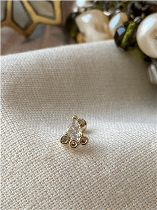 Damla Taşlı Piercing