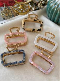 Desenli Dikdörtgen Mandal Toka