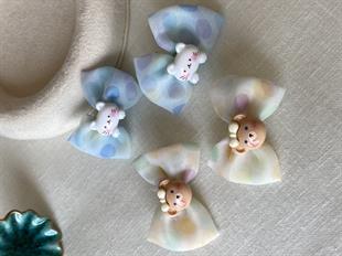 Figürlü Fiyonk Toka Seti 