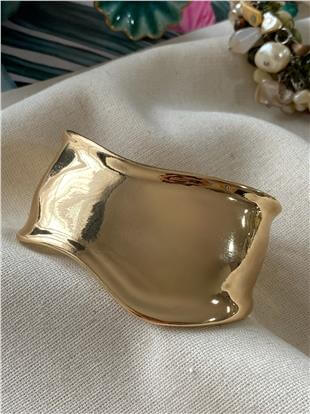 Gold Big Bone Kelepçe