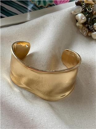 Gold Big Bone Kelepçe