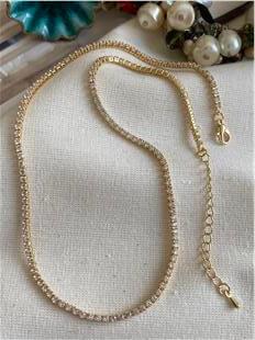 Gold İnce Suyolu Kolye