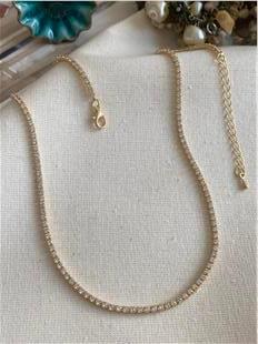 Gold İnce Suyolu Kolye