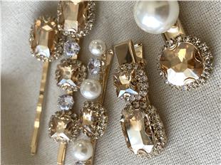 Gold Kristal Set Toka
