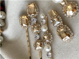 Gold Kristal Set Toka