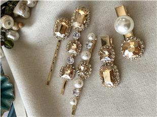 Gold Kristal Set Toka