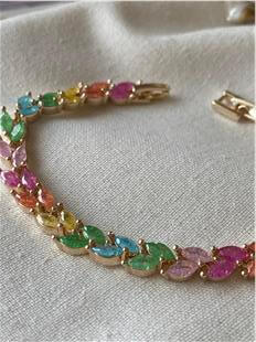 Gold Renkli Çelenk Bileklik