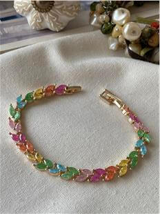 Gold Renkli Çelenk Bileklik