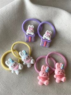 Hayvan Figürlü Lastik Toka Seti