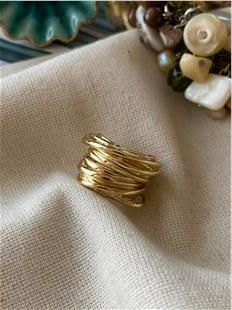 İç İçe Kıkırdak Küpe