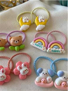 İkili Figürlü Lastik Toka Seti