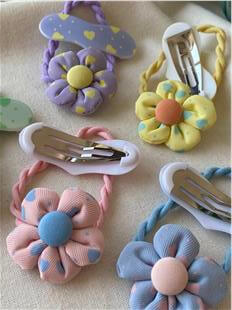 İkili Renkli Papatya Toka Seti