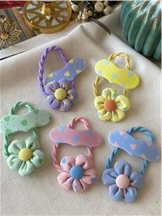 İkili Renkli Papatya Toka Seti