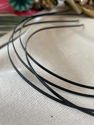 İnce Siyah Tel Taç