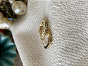 İnce Suyolu Halka Kıkırdak Küpe