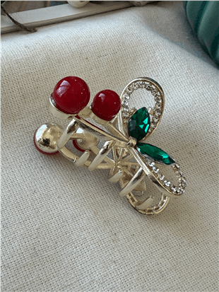 Kirazlı Metal Mandal Toka