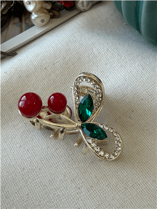 Kirazlı Metal Mandal Toka