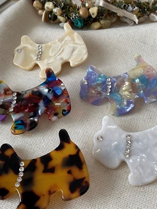 Köpek Figür Toka