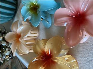 Lotus Çiçek Toka 8 cm