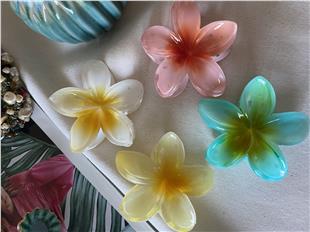 Lotus Çiçek Toka 8 cm