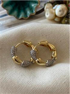 Mix Bubble Halka Küpe