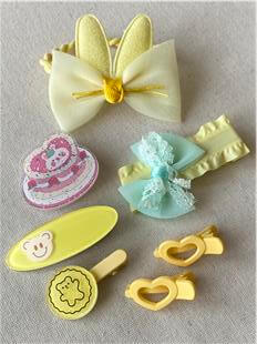 Sarı Ayıcıklı Toka Seti