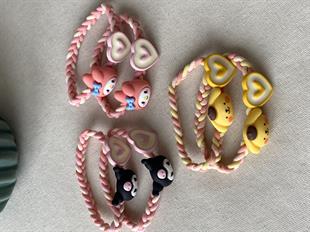 Örgülü Figür Toka Seti 