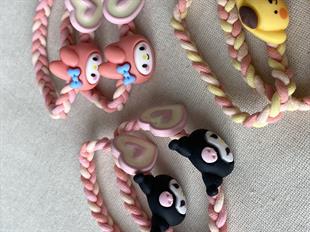 Örgülü Figür Toka Seti 