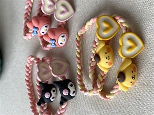 Örgülü Figür Toka Seti 