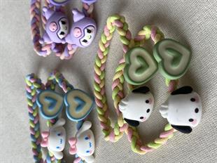 Örgülü Figür Toka Seti