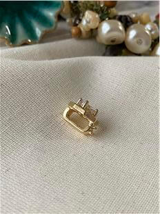 Ortası Kalp Detaylı Charm