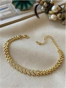 Özel Seri 14K Arrow Detaylı Çelenk Bileklik